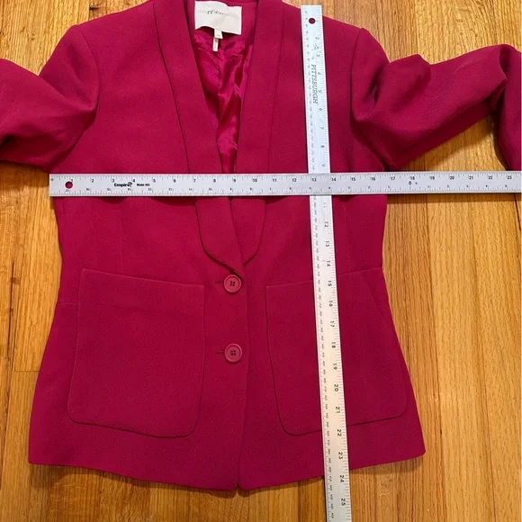 Maje Paris blazer hot pink Jacket Size 38 Us M